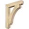 Ekena Millwork Imperial Craftsman Rough Sawn Bracket, Douglas Fir, 4"W x 24"D x 28"H BKT04X24X28IMP04RDF - alternate 1